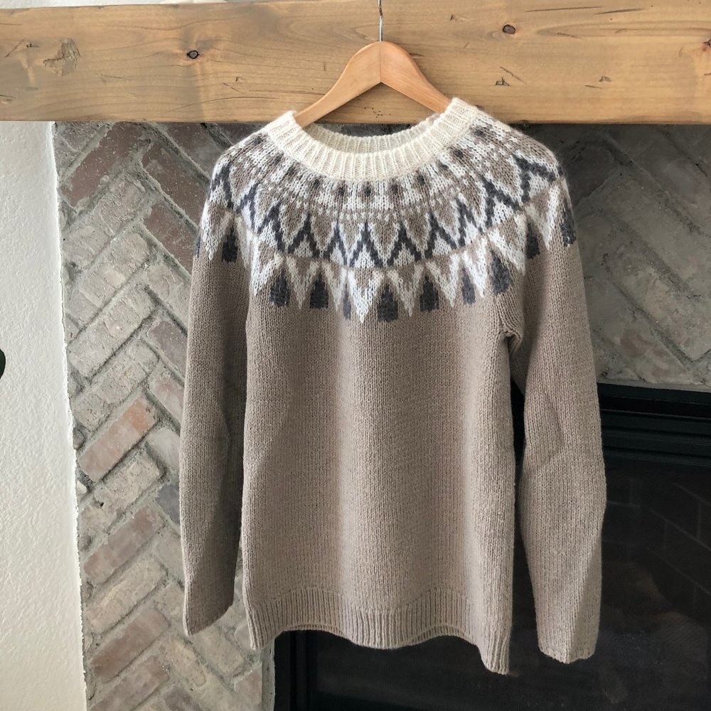 Ann Taylor Fair Isle Sweater